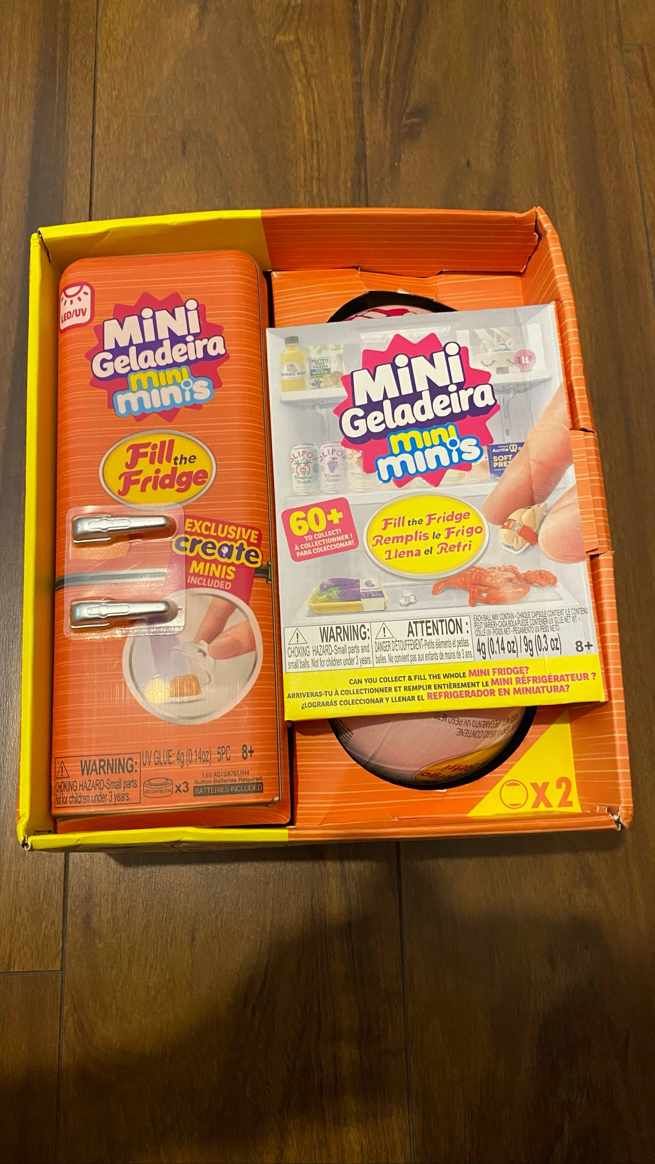 Mini Nevera con luz 